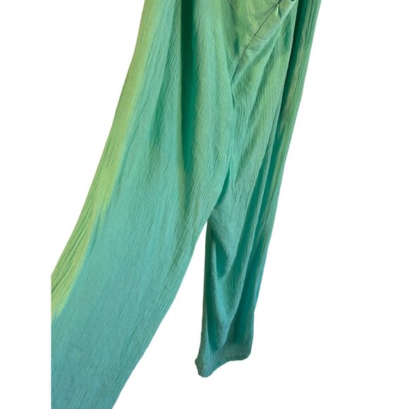 Women's 2XL Jumpsuit It's Brand Mint Green Halter Neck Beachwear Clubwear - Picture 7 of 8